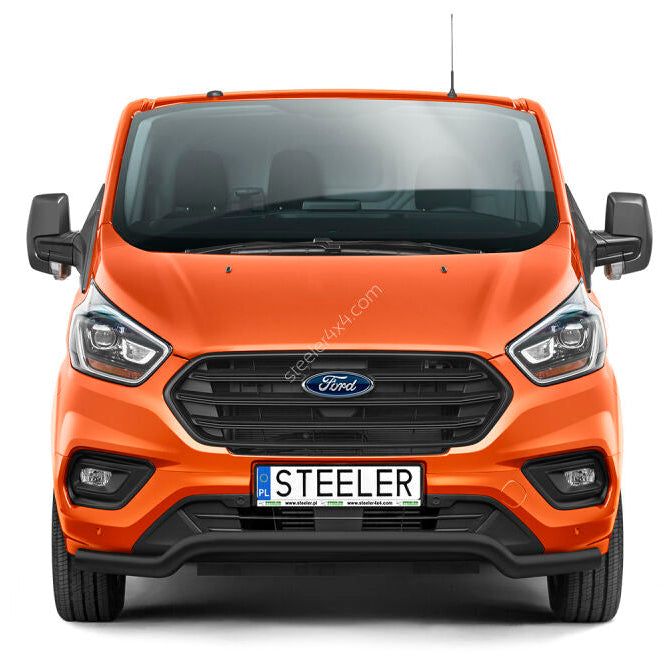 Ford Transit Custom 2018–2023 EC Low Spoiler Bar | Black 