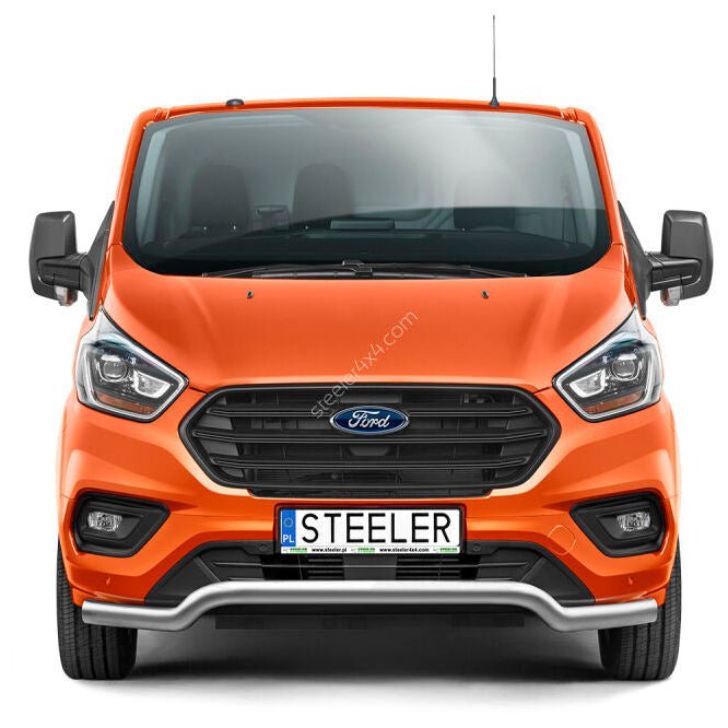 Ford Transit Custom 2018–2023 EC Low Spoiler Bar Polished