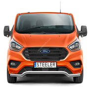 Ford Transit Custom 2018–2023 EC Low Spoiler Bar Polished