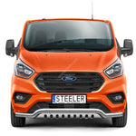 Load image into Gallery viewer, Ford Transit Custom EC Low Spoiler Bar with Axle Plate