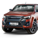 Load image into Gallery viewer, Steeler Black A-Bar nudge front bar
Isuzu D-Max bull bar alternative