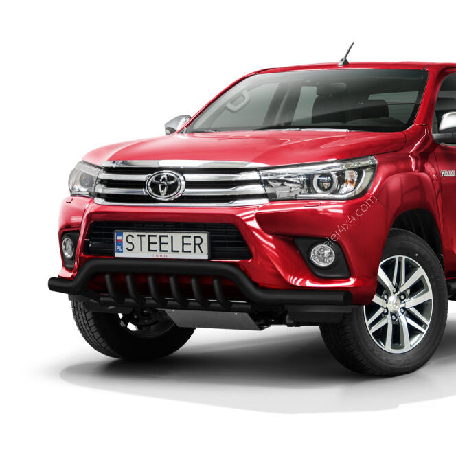 Toyota Hilux 2015-2018 low spoiler bar black