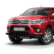 Toyota Hilux 2015-2018 low spoiler bar black