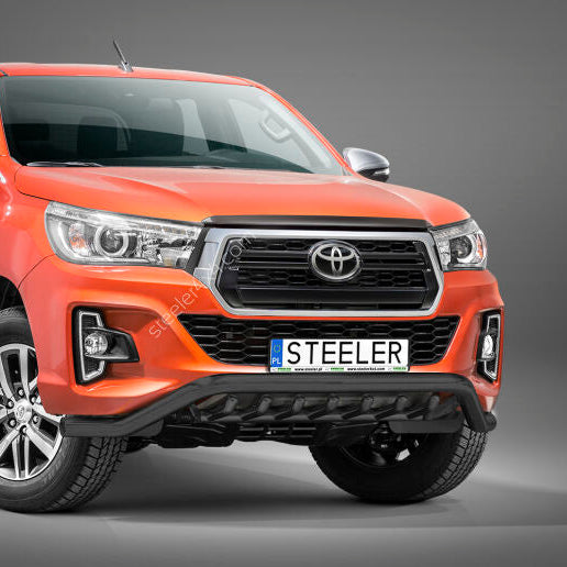 Toyota Hilux 2018-2021 low spoiler bar black