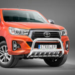 Load image into Gallery viewer, Toyota Hilux Invincible X 2018-2020 A-Bar with Cross Bar and Axle-Bar