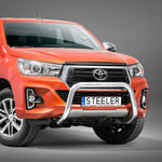 Load image into Gallery viewer, Toyota Hilux Invincible X 2018-2020 Steeler A-Bar without Cross Bar