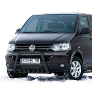 Volkswagen T5 front bar with axle bar in black