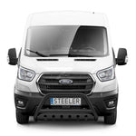 Load image into Gallery viewer, Ford Transit Mk8 2014- Polished Front A-Bar with Axle Plate