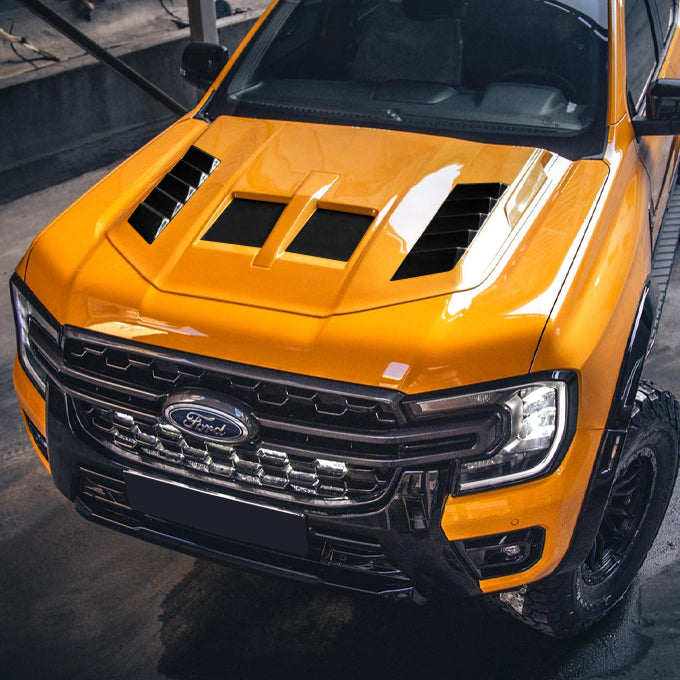 Ford Ranger 2023- Bonnet Scoop with Vents - Colour Options