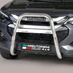 Load image into Gallery viewer, Isuzu D-Max nudge bar polished stainless steel
