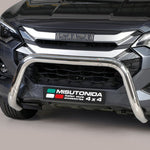 Load image into Gallery viewer, Isuzu D-Max bull bar polished stainless steel