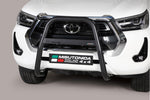 Load image into Gallery viewer, Toyota Hilux 2020- Black Powder Coated High A-Bar
