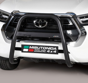 Toyota Hilux 2020- Black Powder Coated High A-Bar