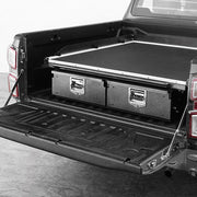 ISUZU D-MAX 2024- New Model Alpha Type-E AIR Premium Hardtop Canopy and Twin Drawer System with Sliding Floor
