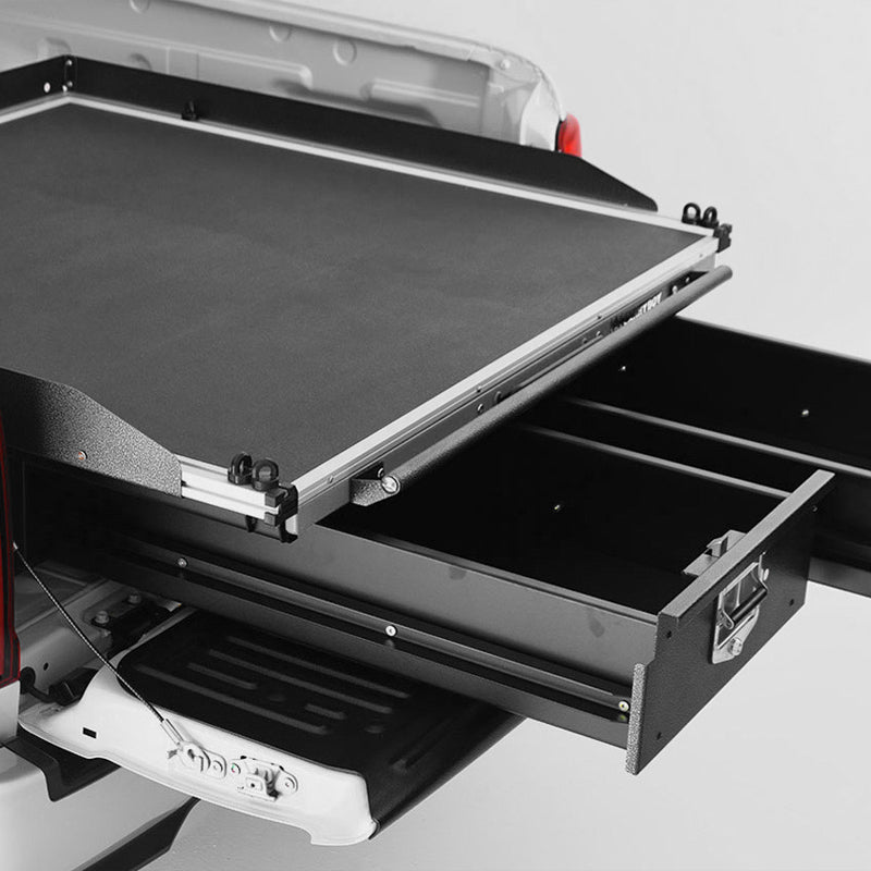 Ford Ranger 2019-2022 Twin Drawer System with Sliding Floor – 4x4 Bitz