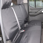 Load image into Gallery viewer, Nissan Navara D40 2005-2015 Set of Rear Waterproof Seat Covers
