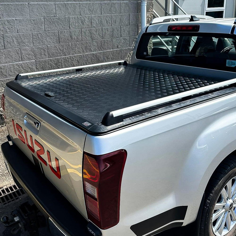 Isuzu D-Max 2012-2020 EGR Aluminium Lift-Up Tonneau Cover - Black