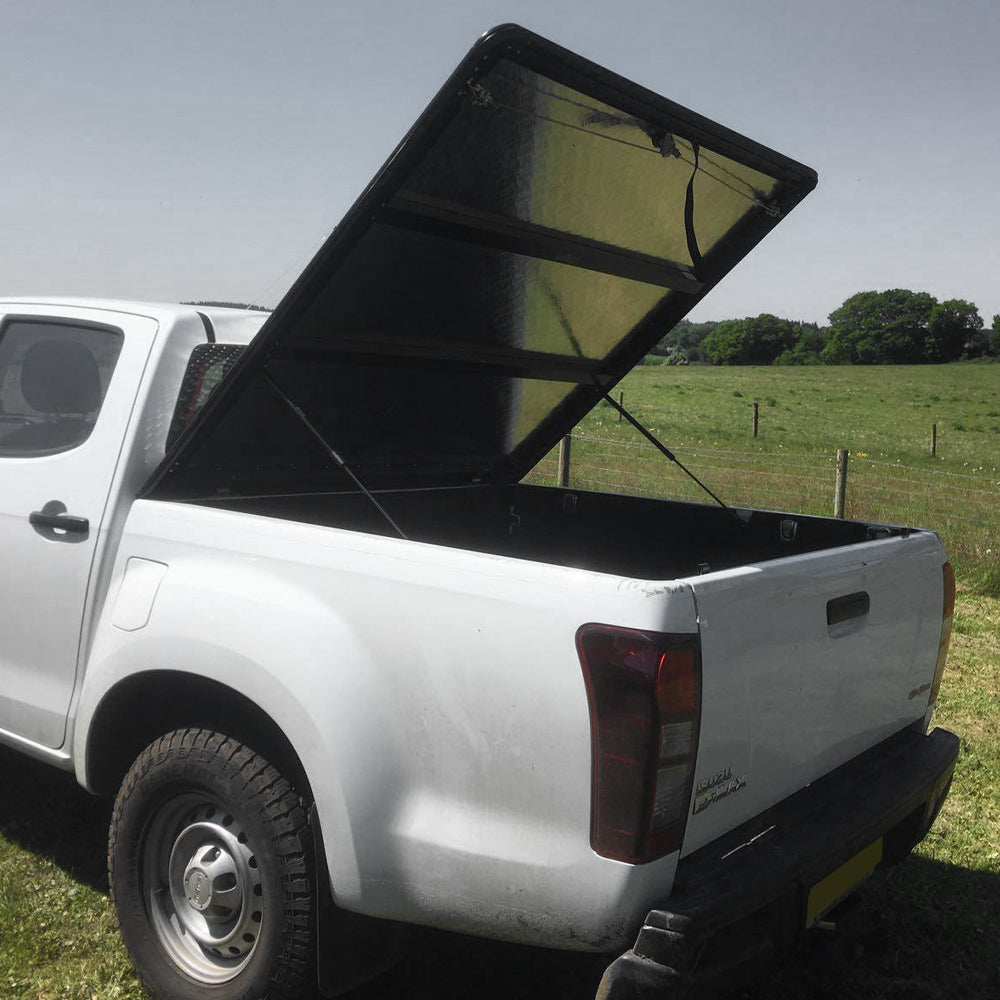 Isuzu D-Max 2012-2020 EGR Aluminium Lift-Up Tonneau Cover - Silver