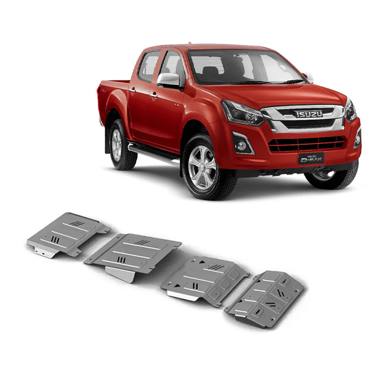 Isuzu D-Max 2017-2020 4mm Alloy Underbody Protection Kit