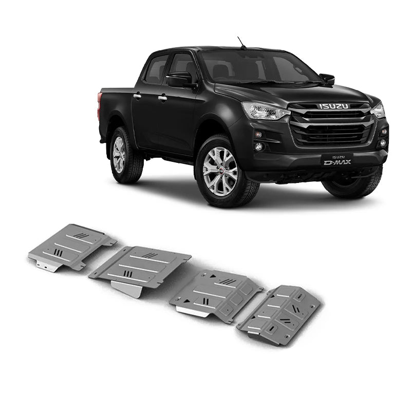 Isuzu D-Max 2021- 4mm Alloy Underbody Protection Kit