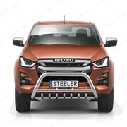 ISUZU D-MAX 2021-2024 Stainless Steel A-Bar with Axle Bars