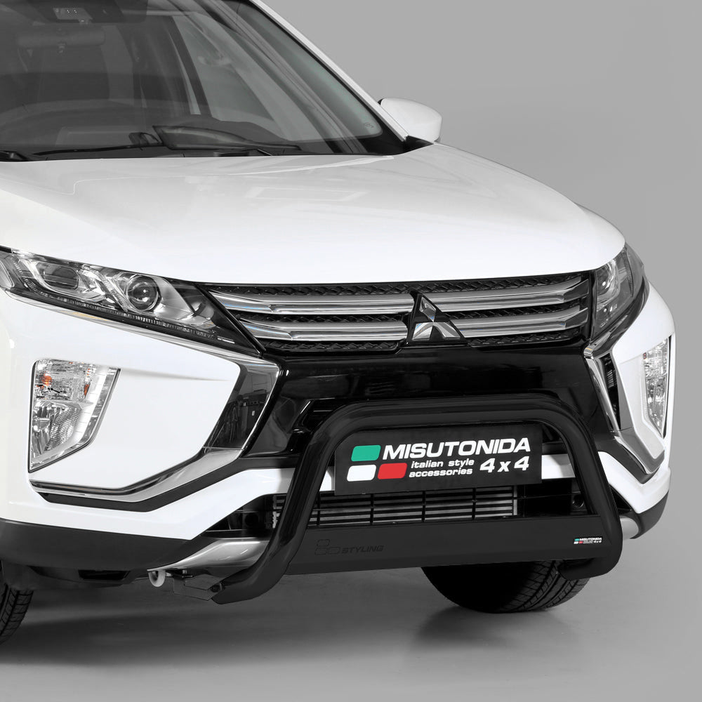 Mitsubishi Eclipse Cross 2018- Black Coated A-Frame Bull Bar