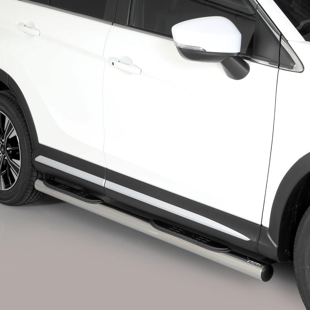 Mitsubishi Eclipse Cross 2018- Stainless Steel Side Bars with Steps