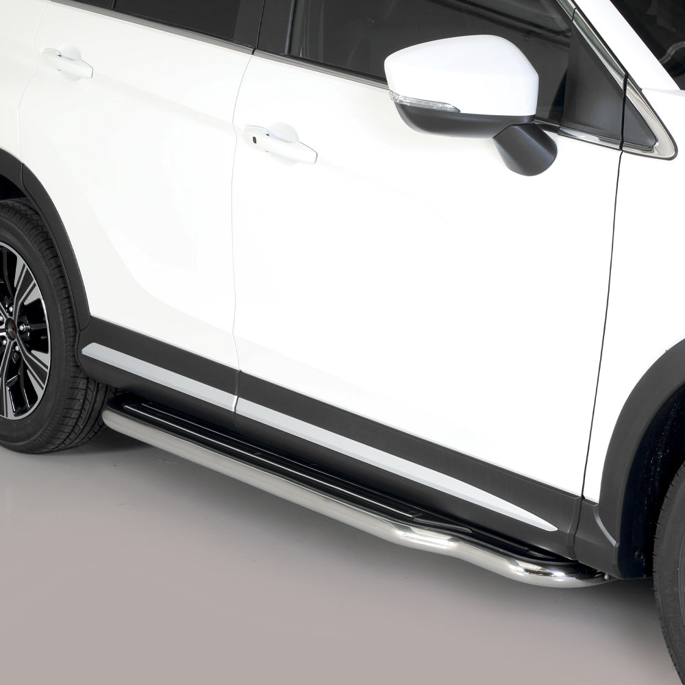 Mitsubishi Eclipse Cross 2018- Stainless Steel Wide Side Steps