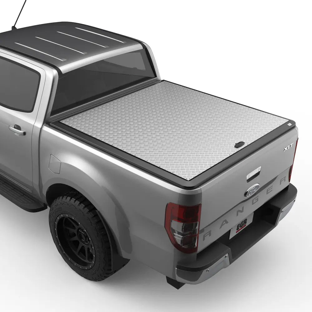 Ford Ranger 2012-2022 EGR Aluminium Lift-Up Tonneau Cover - Silver