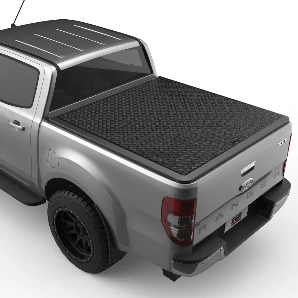 Ford Ranger 2012-2022 EGR Aluminium Lift-Up Tonneau Cover - Black