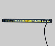 LED light bar for pickup truck with visible brand name Interceptor