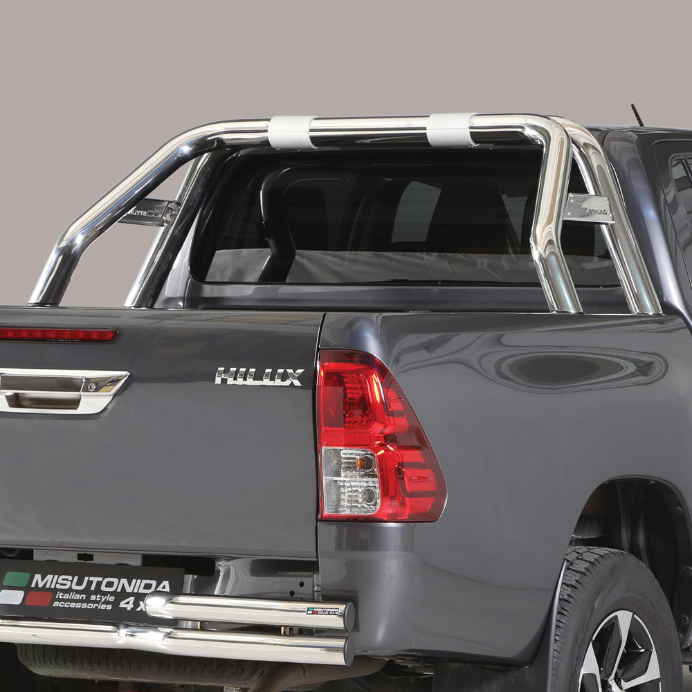 Toyota Hilux 2016-2020 Stainless Steel Single Hoop Roll Bar