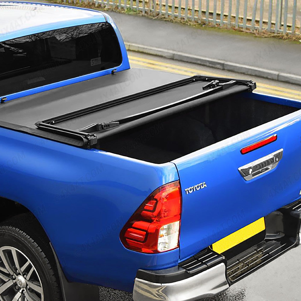 Toyota Hilux 2016-2020 Soft Tri-Folding Tonneau Cover