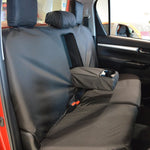 Load image into Gallery viewer, Toyota Hilux 2020- Set of Rear Waterproof Seat Covers - Invincible/X and Icon
