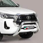 Load image into Gallery viewer, Toyota Hilux 2020- Stainless Steel Bull Bar
