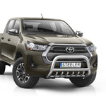 Load image into Gallery viewer, Toyota Hilux 2020- Stainless Steel A-Bar with Axle Bars
