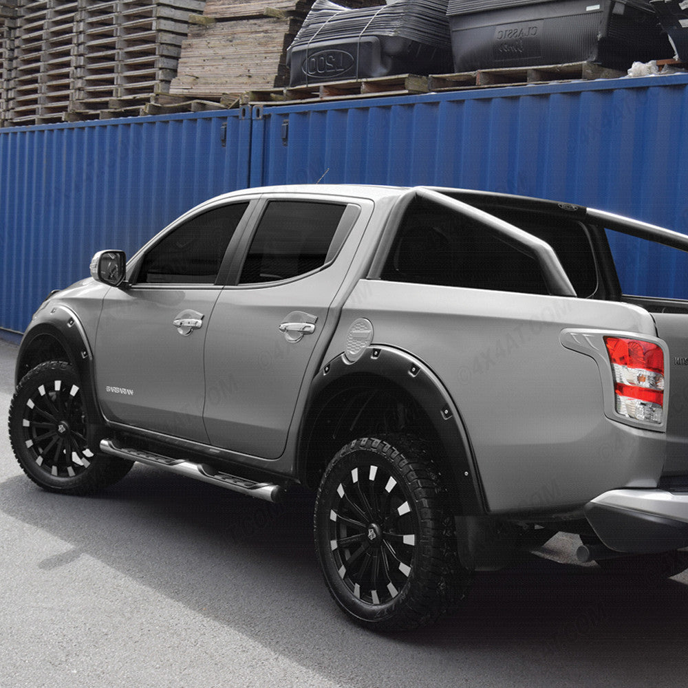 Mitsubishi L200 Series 5 Wheel Arches - Matte Black