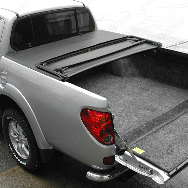 Mitsubishi L200 2010-2015 Long Bed Soft Tri-Folding Tonneau Cover