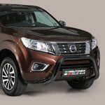 Load image into Gallery viewer, Nissan Navara NP300 Black A-Frame Bull Bar
