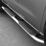 Load image into Gallery viewer, Nissan Navara NP300 Stainless Steel Side Bars with Steps
