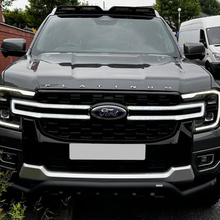 Ford Ranger 2023- Predator Night Hawk LED Grille with DRLs