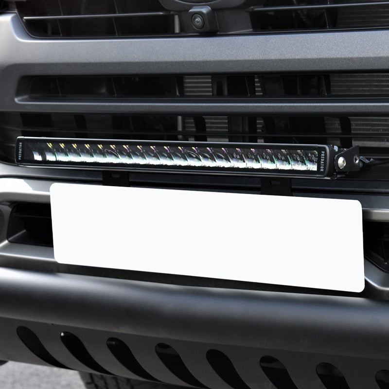 Predator Front Number Plate LED Light Integration Kit