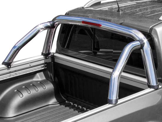 Isuzu D-Max 2012-2020 Single Hoop Sports Roll Bar Black or Chrome