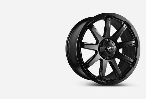 Predator alloy wheels for pickup trucks