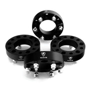 Four black wheel spacers with 'Predator' branding for Toyota Hilux 2020-2026