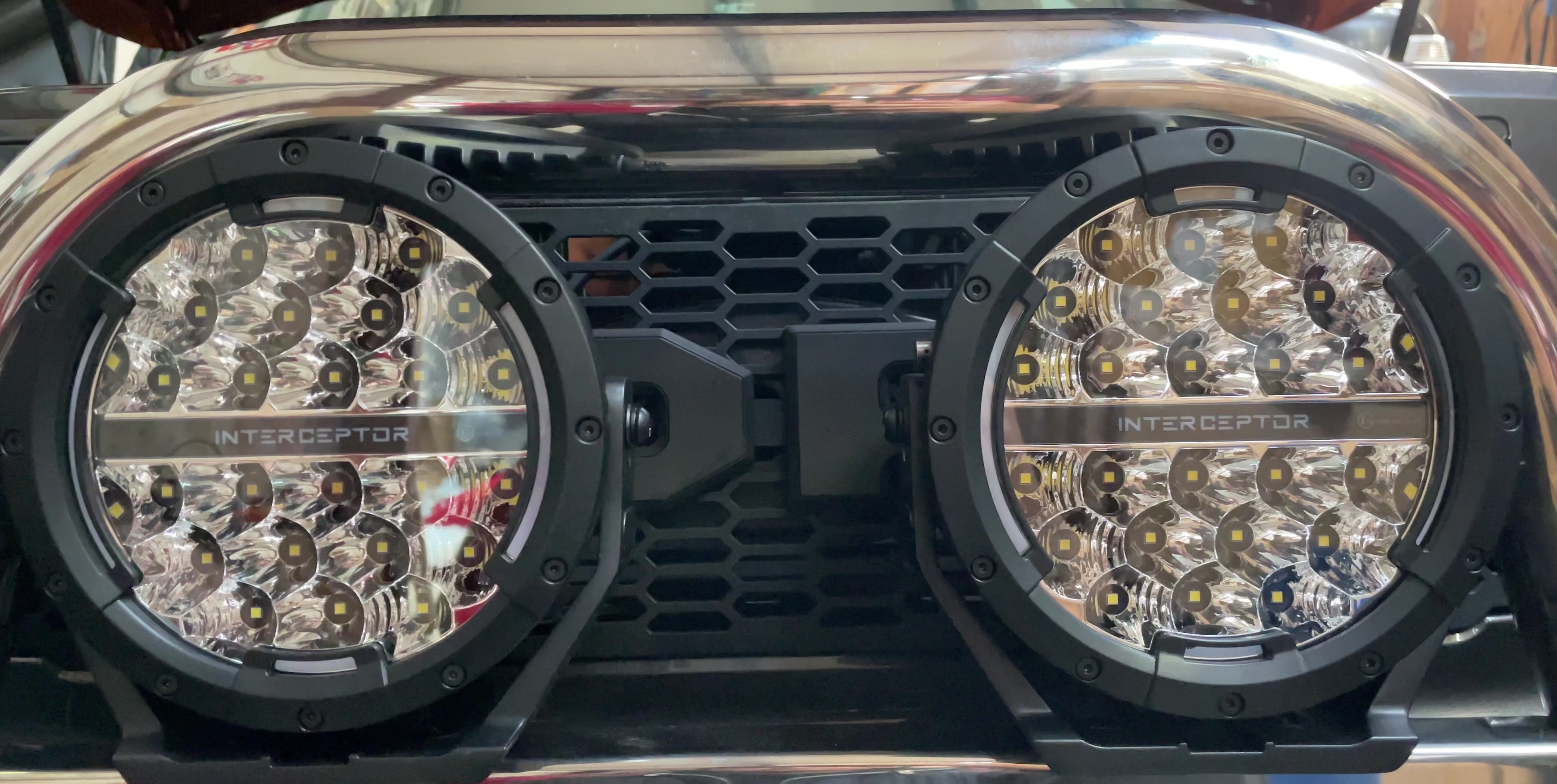 Universal Interceptor 7-Inch Double Spot Light Kit