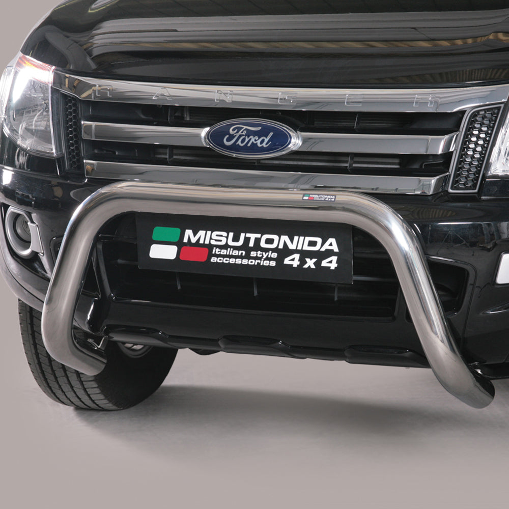 Ford Ranger 2012-2016 Stainless Steel A-Frame Bull Bar