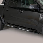 Load image into Gallery viewer, Ford Ranger 2012-2022 Misutonida Stainless Steel Side Bars - Black
