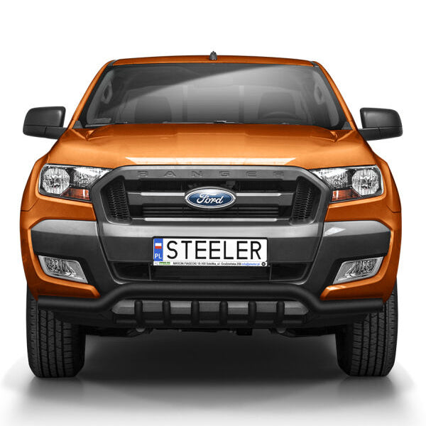 Ford Ranger 2012-2022 Black Spoiler Bar with Axle Bars