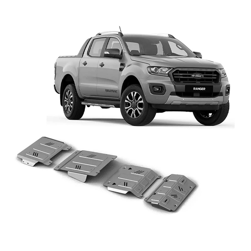 Ford Ranger 2019-2022 4mm Alloy Underbody Protection Kit